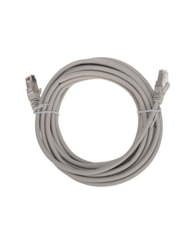 Патч-корд F/UTP, CAT 5e, RJ45-RJ45, 26AWG, LSZH, серый, 5м REXANT 02-0110-5 в Нефтеюганске Патчкорды (медные) Pintop.ru