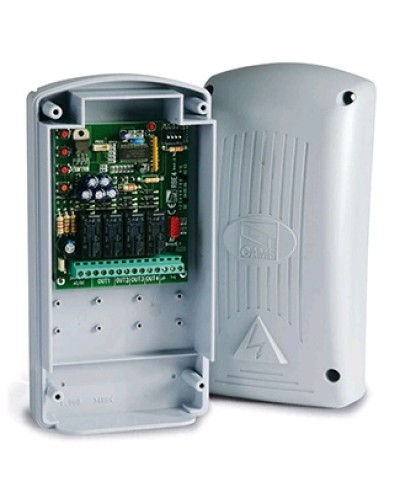 Внешний, двухчастотный, 4-канальный радиодекодер Came 806RV-0020 в Нефтеюганске Запчасти для шлагбаумов и автоматики Pintop.ru