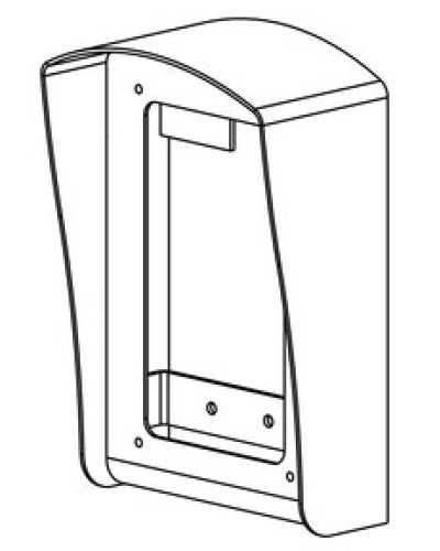 Комплект монтажный для блоков вызова БВД-406х, БВД-407х Vizit MKF-406 в Нефтеюганске Аксессуары для многоабонентных систем Pintop.ru
