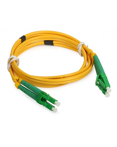 Шнур оптический duplex LC/APC-LC/APC 9/125 sm 1,5м LSZH Cabeus FOP(d)-9-LC/APC-LC/APC-1,5m в Нефтеюганске Патч-корды оптические Pintop.ru