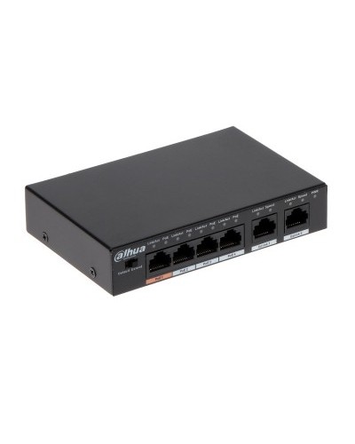 Коммутатор 4 портовый Dahua DH-PFS3006-4ET-60 в Нефтеюганске Коммутаторы Pintop.ru