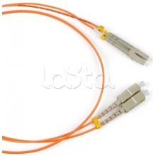 Патч-корд оптический LANMASTER LAN-LC-SC/OM2-1.0