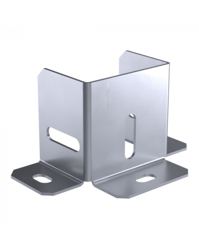 Универсальный ввод трассы лотков Стандарт INOX (AISI 316) 50х50 Промрукав (PR16.3695) в Нефтеюганске Аксессуары для лотков Pintop.ru