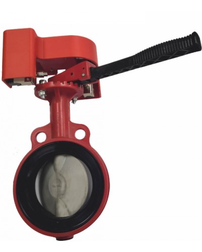 Затвордисковый с ручным приводом с контролем положения УКПЗА Спецавтоматика 3т100/1,6(Р)-Ф.УЗ.1-АК-100v1 в Нефтеюганске Затворы дисковые Pintop.ru