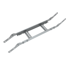 Вертикальный шарнирный угол 80х600х1,5 мм "Быстрый монтаж" HD85 КМ-профиль (LSHLS80-600-1.5 HD85)