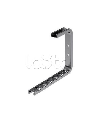 Консоль легкая потолочная для пров. лотка осн.100 мм, толщ.2 мм DKC FBA3010 в Нефтеюганске Аксессуары для лотков Pintop.ru