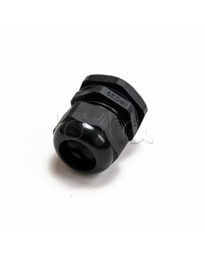 Кабельный ввод (сальник) PG 29 (IP68) d отверстия 18-25 мм черный (2 шт/уп) Промрукав (PR08.7077) в Нефтеюганске Аксессуары для лотков Pintop.ru