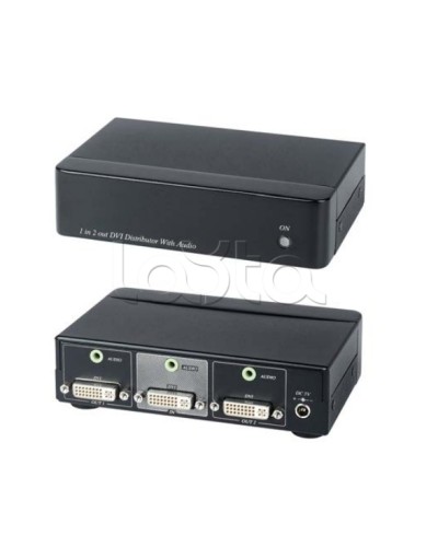 Усилитель-разветвитель DVI и аудио сигнала SC&T DD02A в Нефтеюганске Видеоусилители, Модуляторы, Делители Pintop.ru