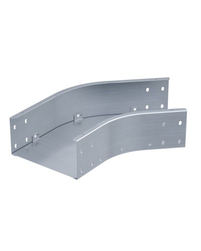 Угол горизонтальный 45 градусов 80х80, 1,2 мм, горячий цинк DKC SCN808KHDZ в Нефтеюганске Аксессуары для лотков Pintop.ru