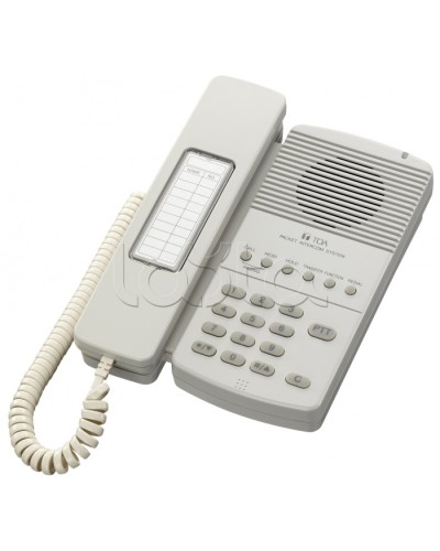 Мастер-станция аналоговая для коммутатора N-8400RS TOA N-8410MS Y в Нефтеюганске Системы оповещения и трансляции TOA Pintop.ru