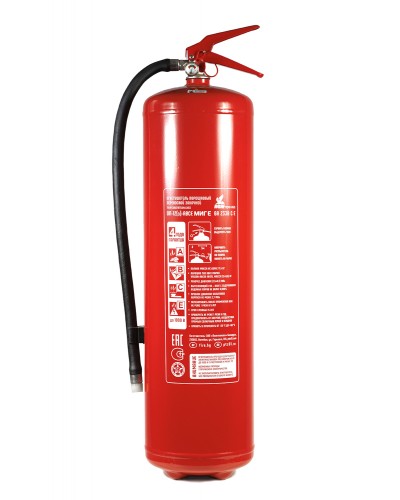 Огнетушитель ПОЖТЕХНИКА ОП-12(з) МИГ Е (6А, 233В, С, Е) в Нефтеюганске Огнетушители Pintop.ru