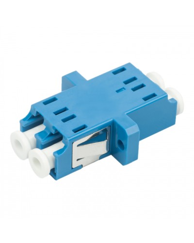 Адаптер оптический проходной LC-LC, OS2, дуплекс (duplex), синий Datarex DR-541102 в Нефтеюганске Коммутационные изделия Pintop.ru