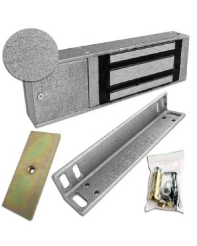 Цифрал ML ЦИФРАЛ-350 ЦФРЛ.677100.002 серебристый шелк Замок электромагнитный в Нефтеюганске Электромагнитные замки Pintop.ru