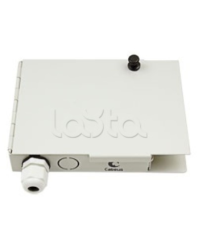 Бокс оптический настенный 19 на 4 SC/LC порта Cabeus JJT-4-SC в Нефтеюганске Кросс оптический Pintop.ru