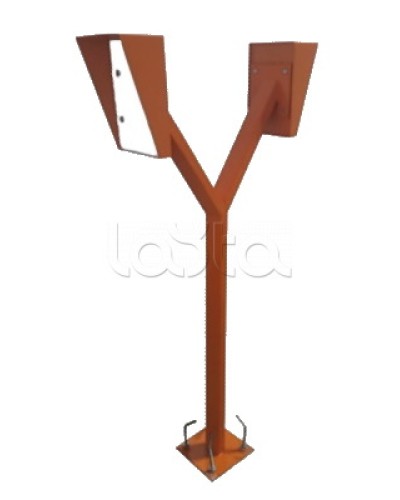 Стойка для считывателя Аякс 150х250 мм, оранжевая, Базовая, двусторонняя Магнито-контакт в Нефтеюганске Дополнительное оборудование для СКУД Pintop.ru