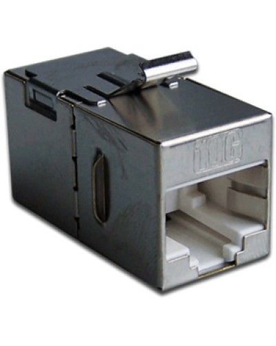 Повторитель портов RJ-45, экранированный, кат.6A, формата Keystone LANMASTER LAN-KCP45S6A в Нефтеюганске Проходные адаптеры Pintop.ru