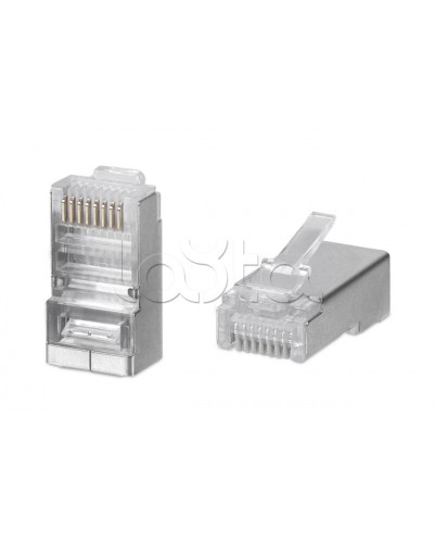 Коннектор RJ-45 Cabeus (8P8C-SH-FC) в Нефтеюганске Коннекторы и разъемы Pintop.ru