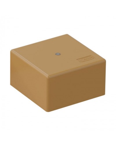 SD3 Коробка распределительная для о/п, для монтажного пистолета 75x75x40мм, (беж.) Экопласт (72932BG) в Нефтеюганске Распределительные коробки Pintop.ru