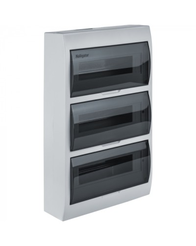 Коробка Navigator 93 800 NSS-DBW-36-WH-IP41 в Нефтеюганске Боксы для автоматов Pintop.ru