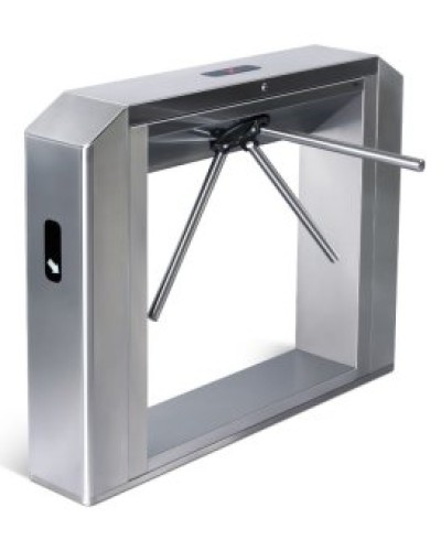 Турникет тумбовый эл/мех PERCo-TTD-10AB Автоматические преграждающие планки Антипаника (Vendista) в Нефтеюганске Турникеты Pintop.ru