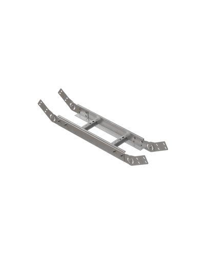 Вертикальный шарнирный угол 80х600х1,5 мм N КМ-профиль (LSHL80-600-1.5 N) в Нефтеюганске Аксессуары для лотков Pintop.ru