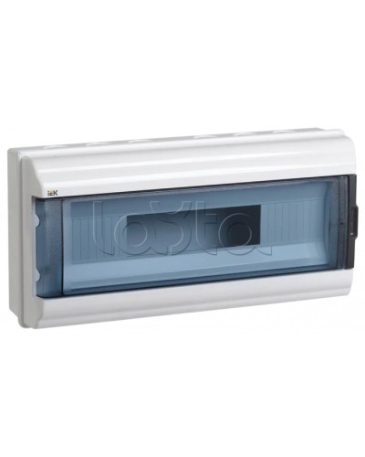 Корпус модульный пластиковый навесной КМПн-18 IP55 IEK (MKP72-N3-18-55) в Нефтеюганске Боксы для автоматов Pintop.ru