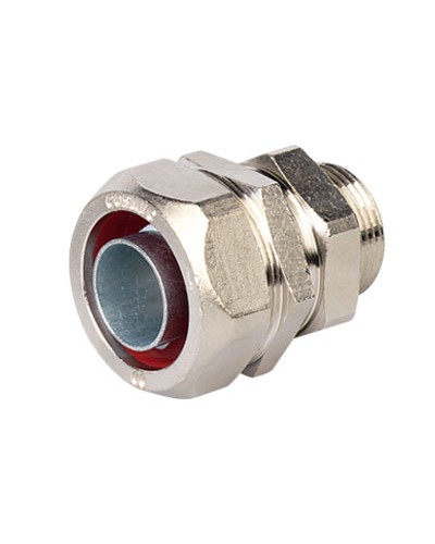 Муфта металлорукав-коробка DN 12,М16х1,5 наружная резьба DKC (6014-1216G) в Нефтеюганске Аксессуары для лотков Pintop.ru