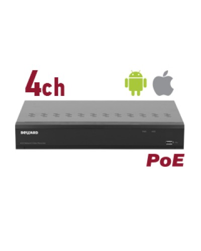 IP-видеорегистратор Beward RK0104-P в Нефтеюганске Системы видеонаблюдения Pintop.ru