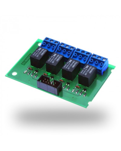 Расширитель релейный Parsec NMO-04 в Нефтеюганске Сетевая СКУД Parsec Pintop.ru