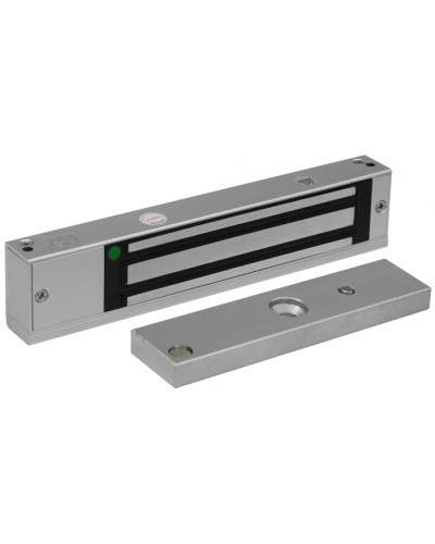 Smartec ST-EL140DL-SL - Электромагнитный замок, внутреннее исполнение, СИД, датчик положения двери, 12 VDC / 250мА, усилие 140-150 кг. в Нефтеюганске Электромагнитные замки Pintop.ru