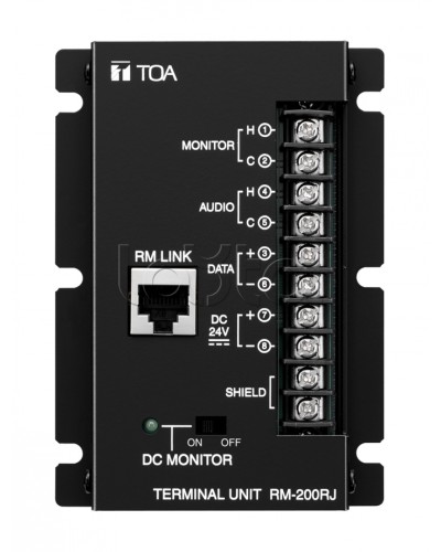 Плата для микрофонной панели TOА RM-200RJ в Нефтеюганске Системы оповещения и трансляции TOA Pintop.ru