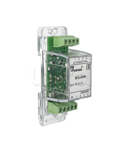 Устройство защиты от импульсных перенапряжений Forteza Блок БГр-4DIN в Нефтеюганске Устройства защиты операционных процессоров (ОПС) Pintop.ru