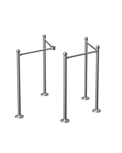 Ограждение угловое Ростов-Дон ОУ-Р (Хром) в Нефтеюганске Ограждения Pintop.ru