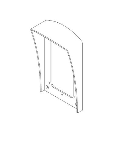 Комплект монтажный для блоков вызова БВД-406х, БВД-407х, БВД-408х Vizit МК-406 в Нефтеюганске Аксессуары для многоабонентных систем Pintop.ru