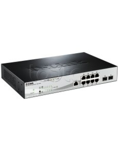 Коммутатор 8 портовый D-Link DGS-1210-10P/ME/B1A в Нефтеюганске Коммутаторы Pintop.ru