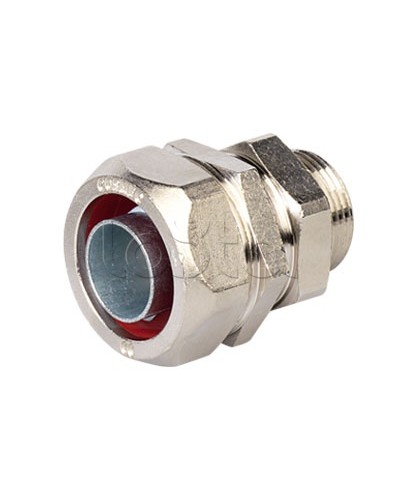 Муфта поворотная металлорукав-коробка DN 15,М20х1,5,наружная резьба DKC 6014-20G в Нефтеюганске Повороты, муфты, тройники Pintop.ru