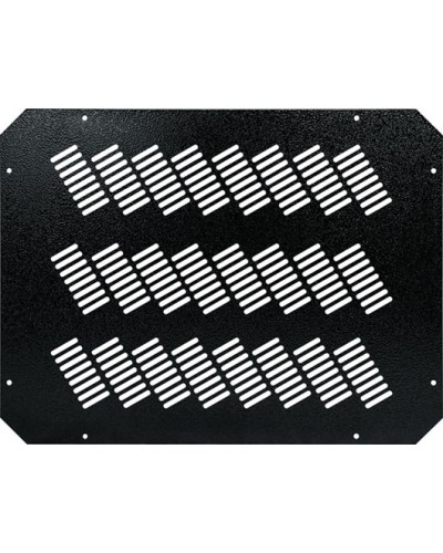 Заглушка проема вентиляторного блока, перфорированная TLK TLK-BLNK-FAN-P-BK в Нефтеюганске Полки для шкафов и стоек Pintop.ru