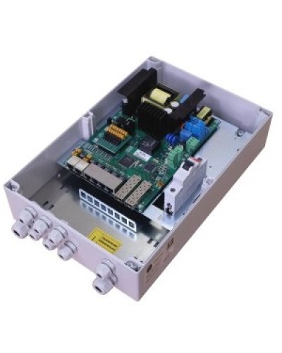 PoE-коммутатор 8-портовый, управляемый уличный TFortis PSW-2G6F+ в Нефтеюганске Коммутаторы Pintop.ru