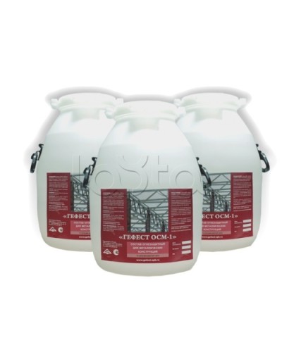 Cостав огнезащитный для металлических конструкций Гефест ОСМ-1 в Нефтеюганске Огнезащитные краски Pintop.ru