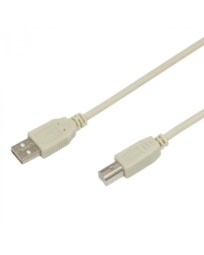 Шнур USB 2.0 (шт. USB А - шт. USB В), 1.8 М REXANT 18-1104 в Нефтеюганске Патч-корды и пигтейлы Pintop.ru