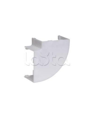 Поворот на 90 гр. КМП 40x25 ЭЛЕКОР IEK CKMP10D-P-040-025-K01 в Нефтеюганске Аксессуары для кабель-канала Pintop.ru