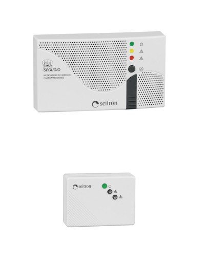 Комплект сигнализаторов на угарный и природный газ Seitron RGDCO0MP1+SGAMET в Нефтеюганске Технологические извещатели Pintop.ru