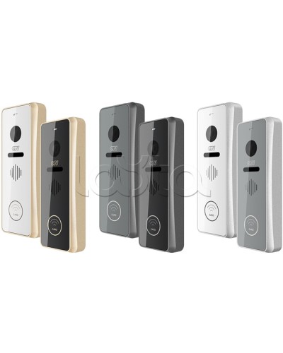 Панель вызывная CTV-D4002EM (серебро) в Нефтеюганске Вызывные видеопанели малоабонентные Pintop.ru