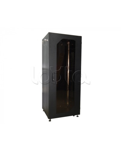 Шкаф телекоммуникационный Тромбон ТШ-386060Ч10 напольный 38U на 10 приборов в Нефтеюганске Система оповещения и трансляции Pintop.ru