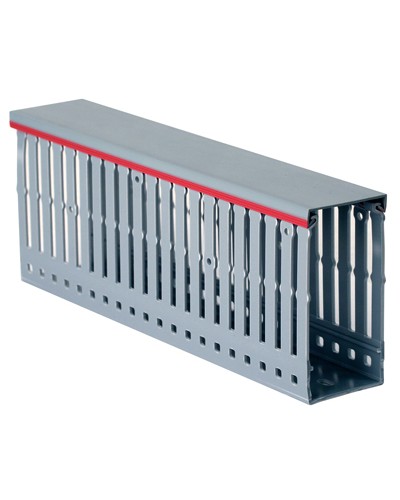 Короб перфорированный, серый RL12 60x60 мм DKC 00108RL в Нефтеюганске Кабельные лотки Pintop.ru