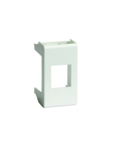 Адаптер для keystone, VIVA, 1 мод, цвет серый DKC 45107 в Нефтеюганске Аксессуары для стоек и шкафов Pintop.ru