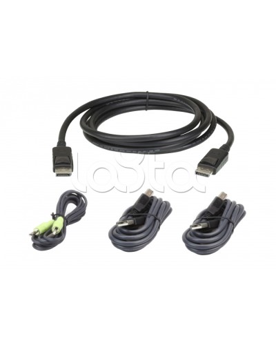 Комплект кабелей USB, DisplayPort для защищенного KVM-переключателя (1.8м)ATEN 2L-7D02UDPX4 в Нефтеюганске Видеоусилители, Модуляторы, Делители Pintop.ru