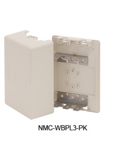 Щит распределительный настенный 3 плинта NIKOMAX (NMC-WBPL3-P) в Нефтеюганске Щиты электрические Pintop.ru