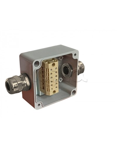 Коробка пылевлагонепроницаемая клеммная G366 А МВ К АЯКС IP66/IP65, 82x80x55 Магнито-контакт в Нефтеюганске Распределительные коробки Pintop.ru