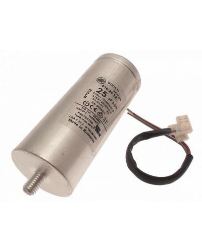 Конденсатор 25 мкФ с гибк. выводами и болтом Came 119RIR297 в Нефтеюганске Запчасти для шлагбаумов и автоматики Pintop.ru